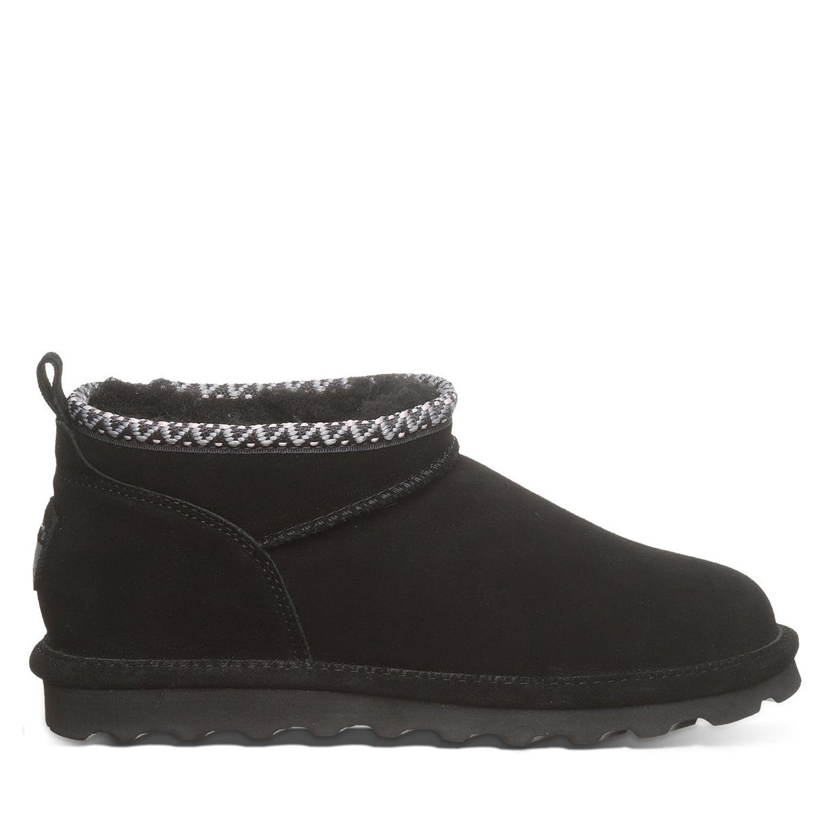 BEARPAW SUPER SHORTY DECO BLACK