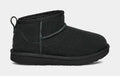 UGG Classic Ultra Mini Grade School Boots (Black)