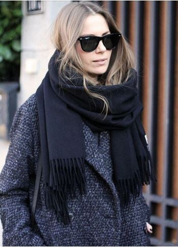 MR ALFRED SHOP COLLECTIONS Winter Big Ance lambswool big scarves unisex shawl brand desinger