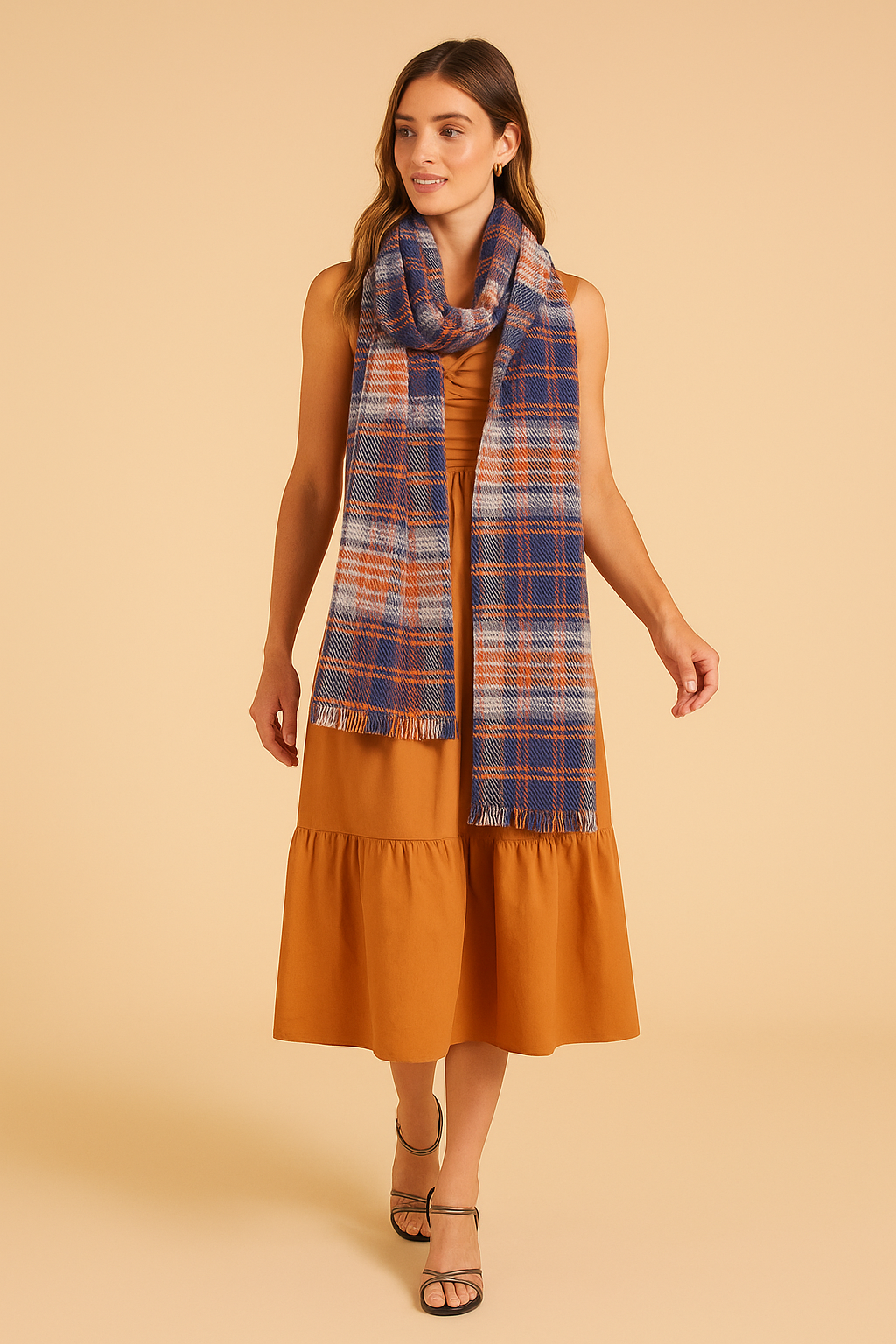 Saachistyle.com Plaid Scarf For Winter