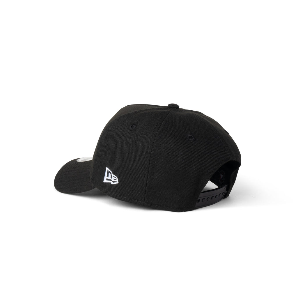 New Era Yankees Super Micro Logo 9Forty A Frame Snapback Black